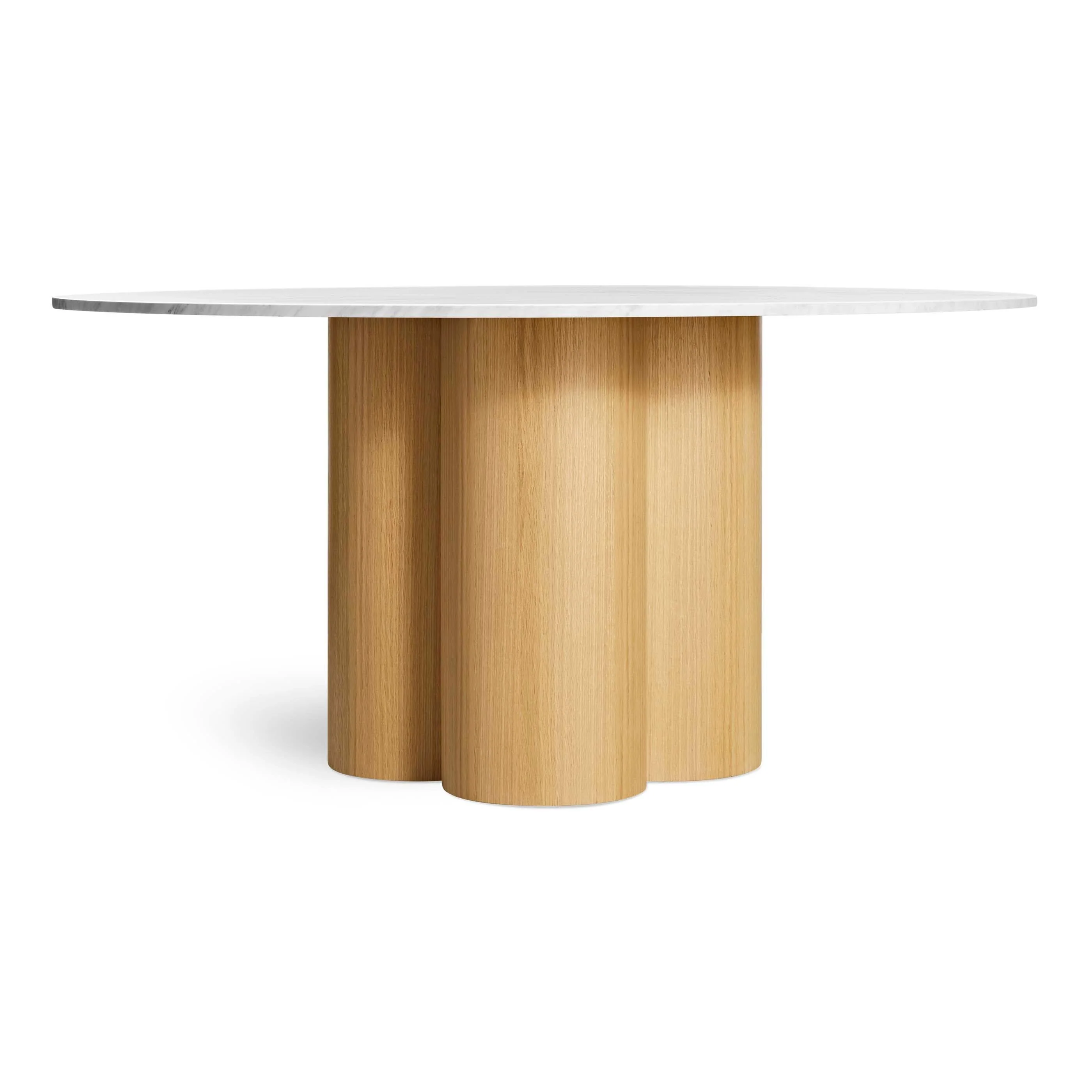 4/4 Round Dining Table - Image 8