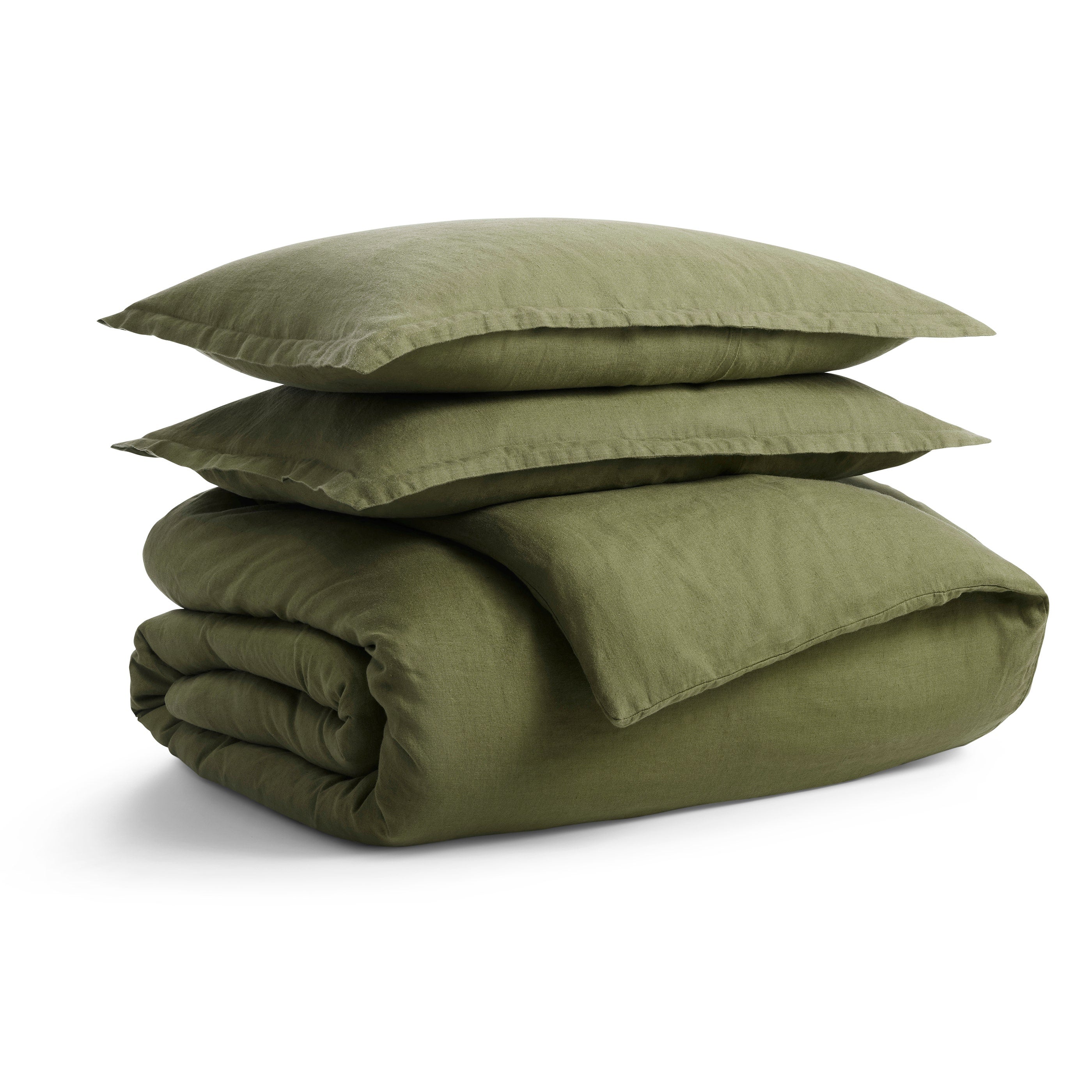 Blu Dot Stone Washed Linen Duvet Set - Image 4