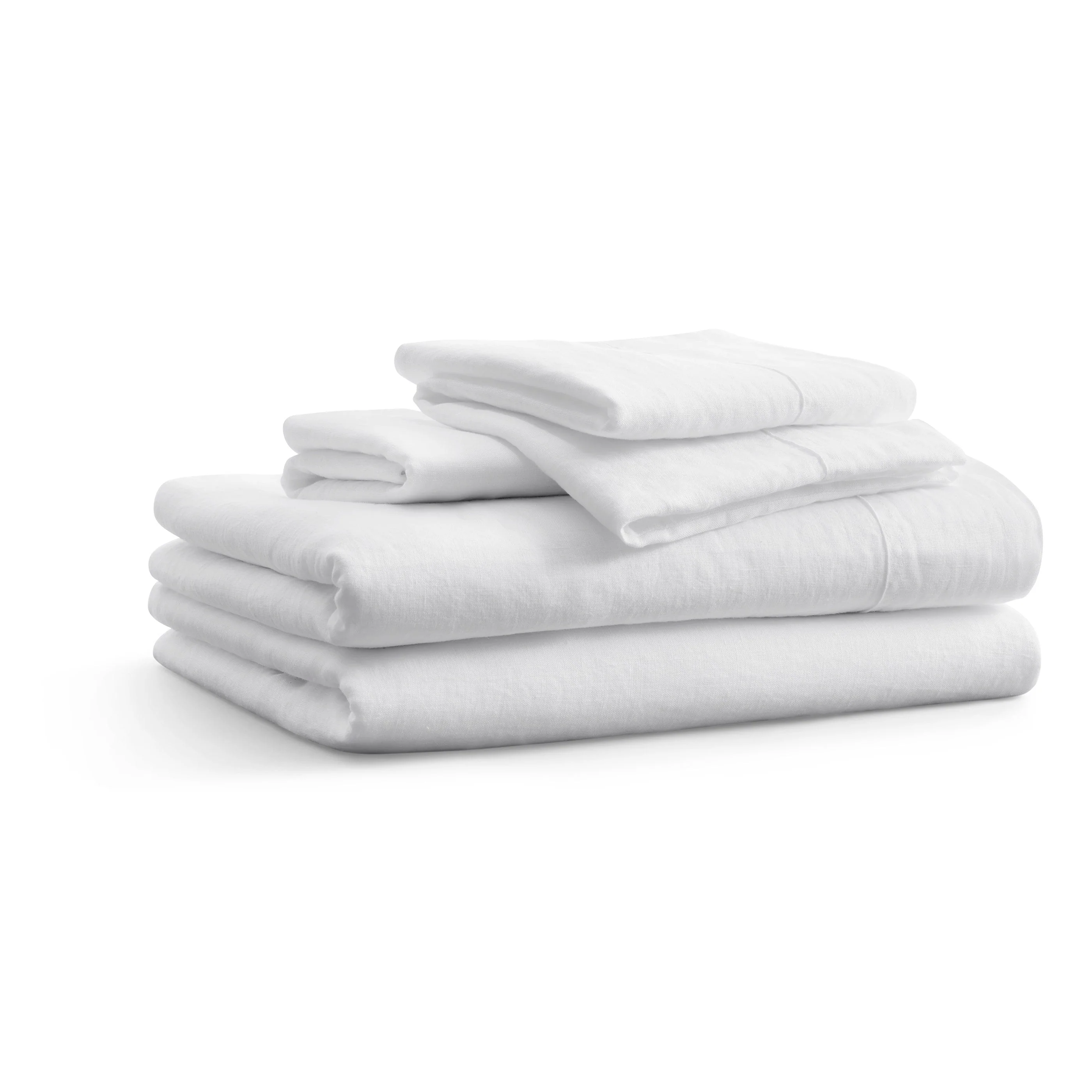 Blu Dot Stone Washed Linen Sheet Set - Image 13