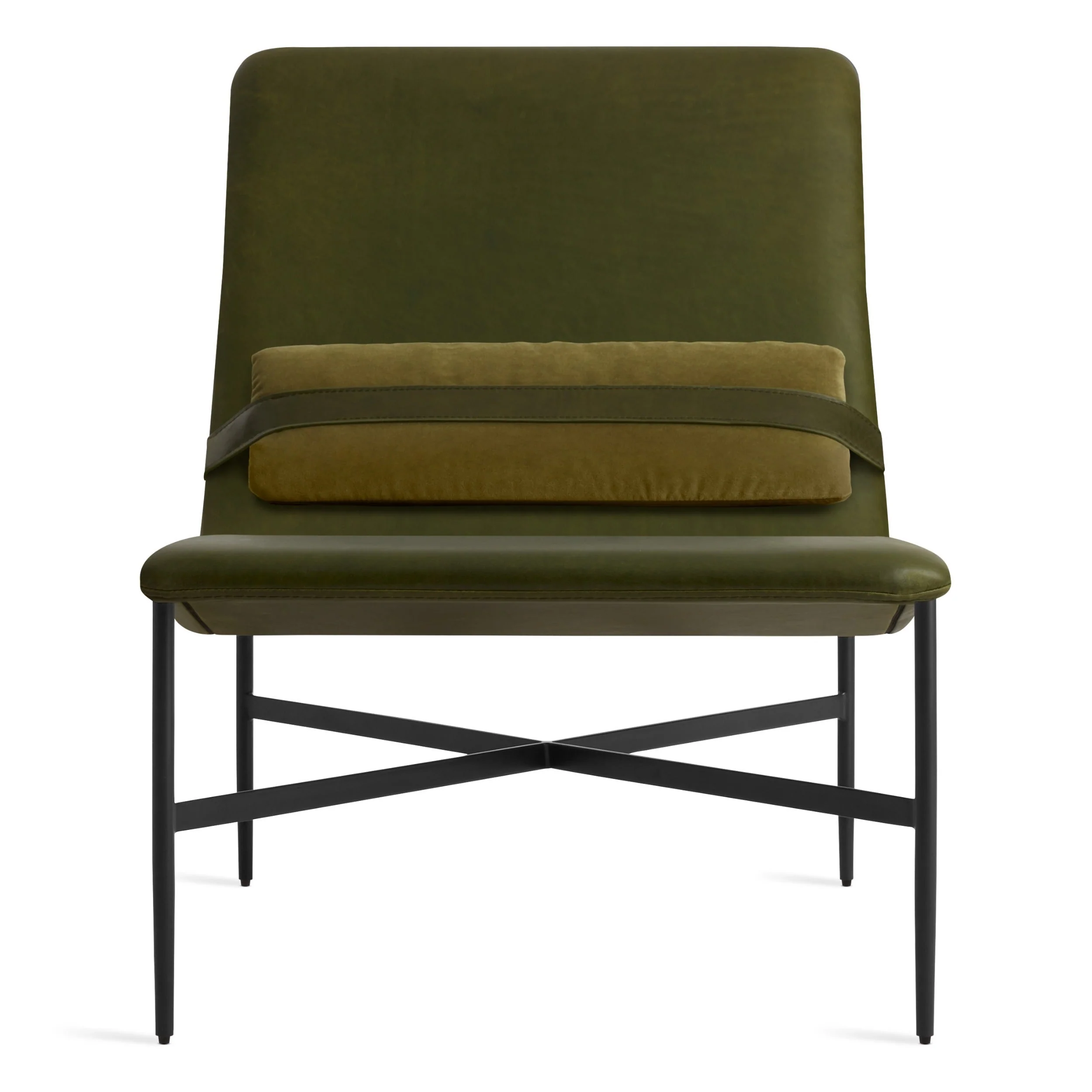 Deep Thoughts Leather Lounge Chair - Image 3