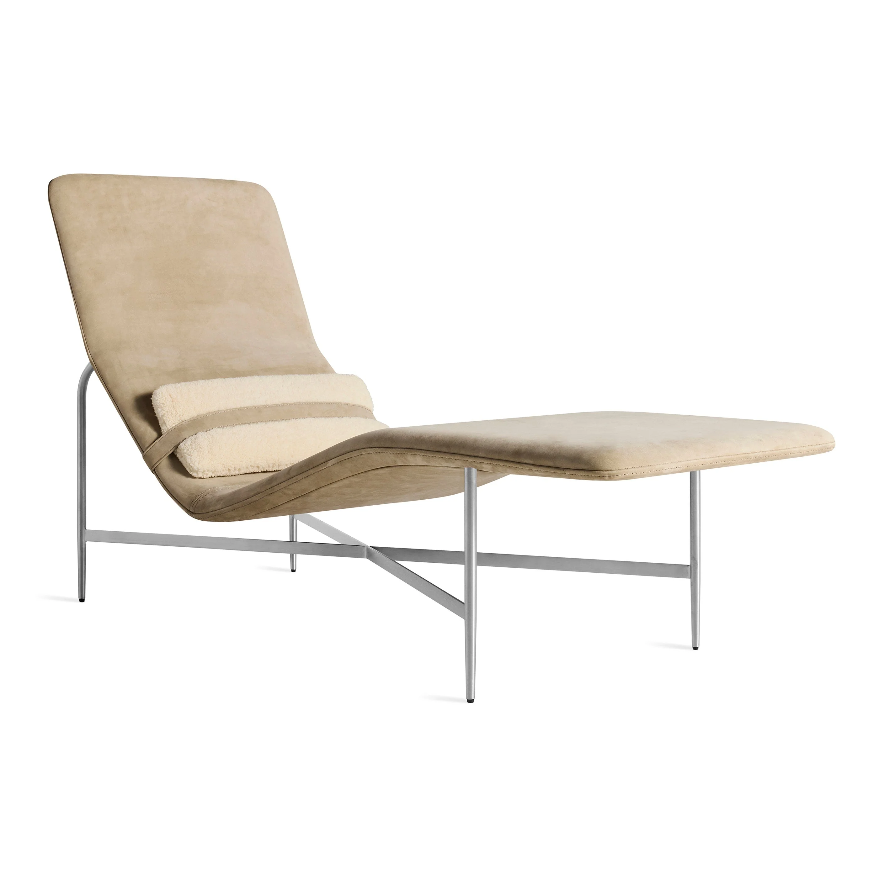 Deep Thoughts Leather Chaise - Image 2