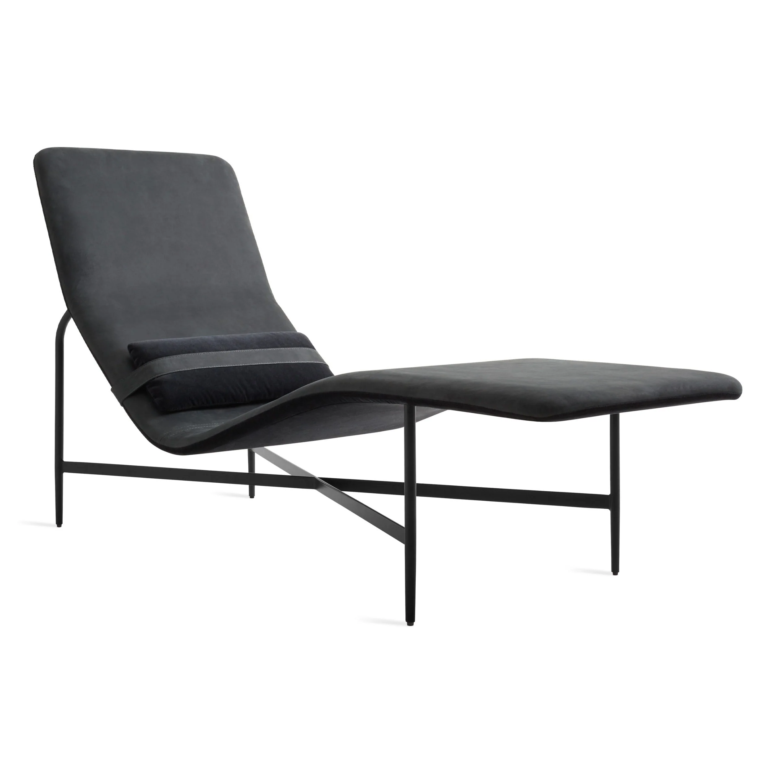 Deep Thoughts Leather Chaise - Image 3