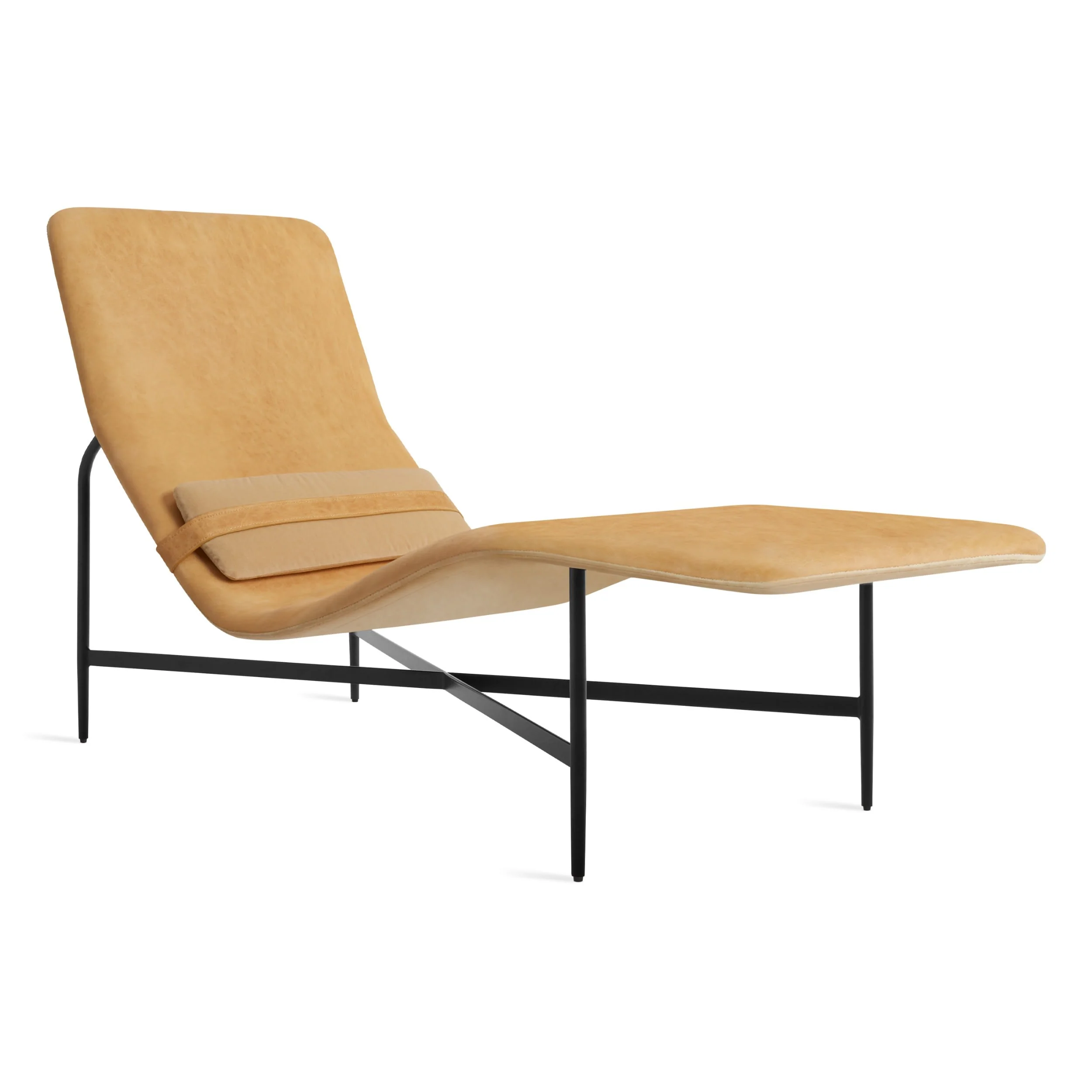 Deep Thoughts Leather Chaise - Image 5