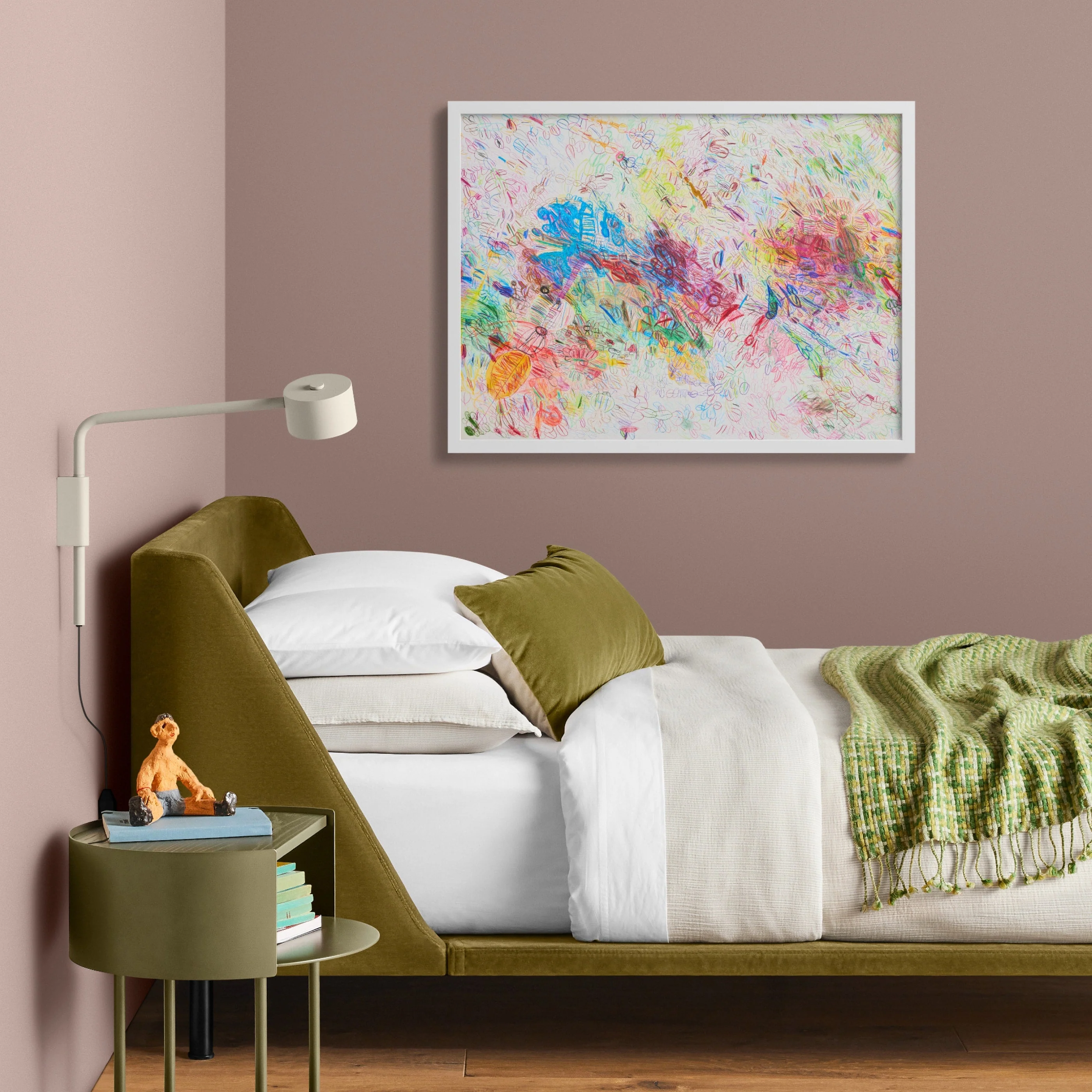 NIAD + Blu Dot "Untitled" (Multicolored Color Pencil) - Image 5